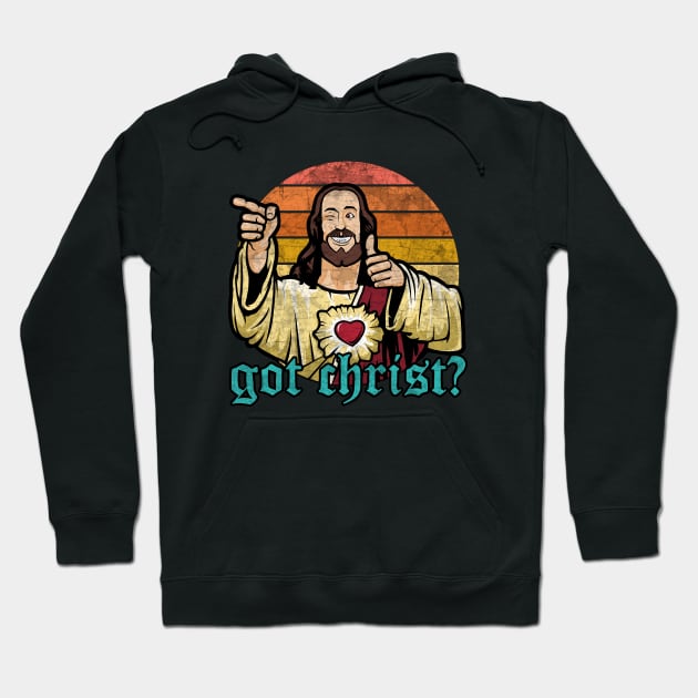 Buddy Christ Hoodie by valentinahramov